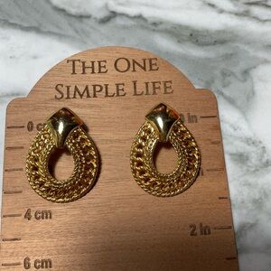 Avon Signed Earrings